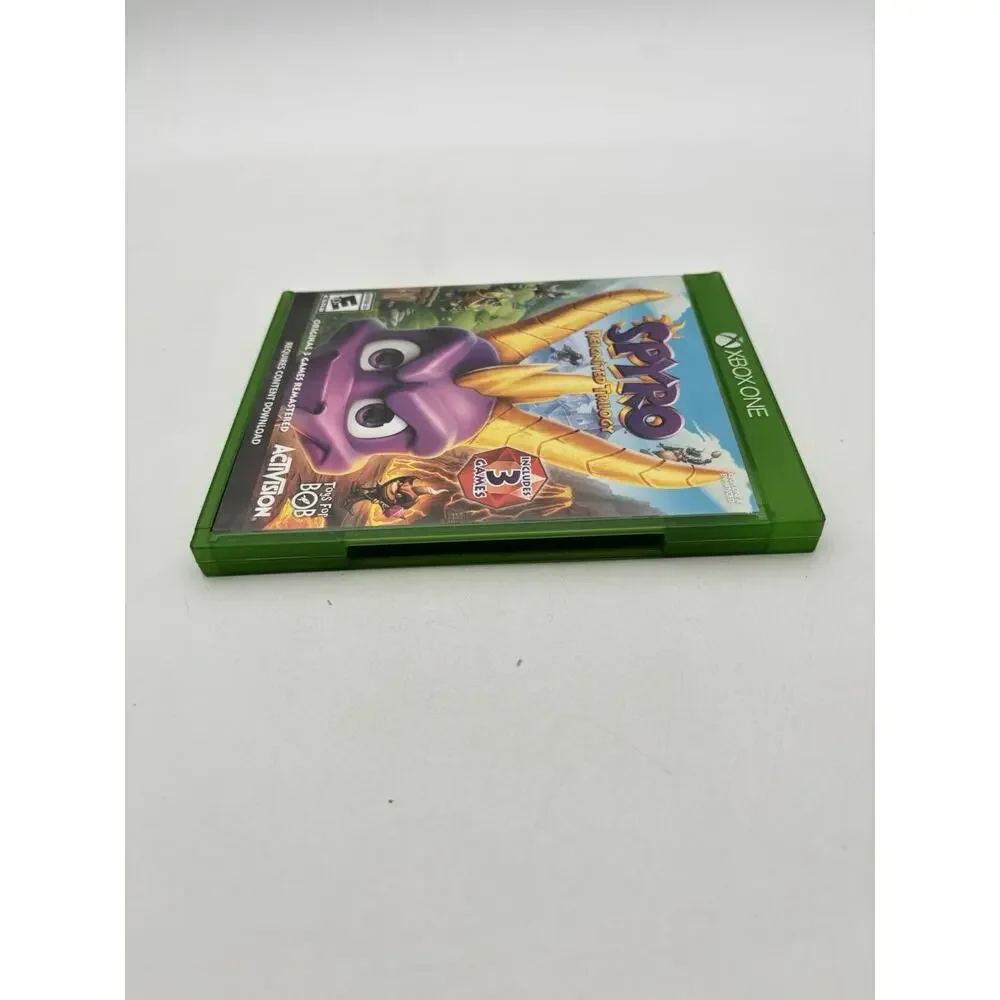 Spyro Ignited Trilogy (Microsoft Xbox One) No Insert Tested Works VG Condition